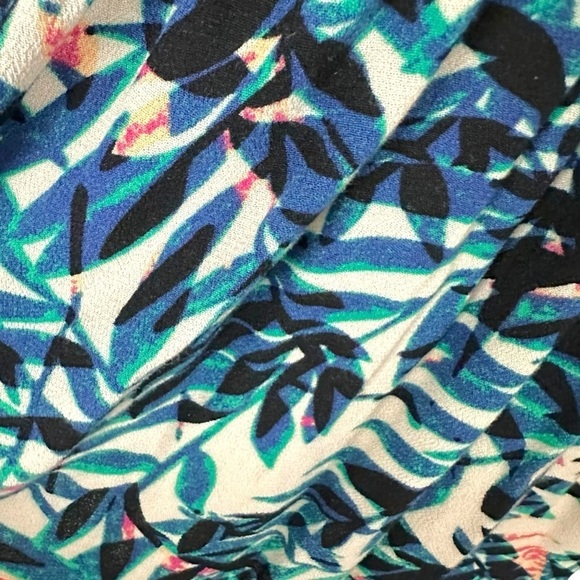 Revolve Greylin Fern Mini Dress in Lagoon Small Resort Summer Tropical Plunge - Picture 10 of 15